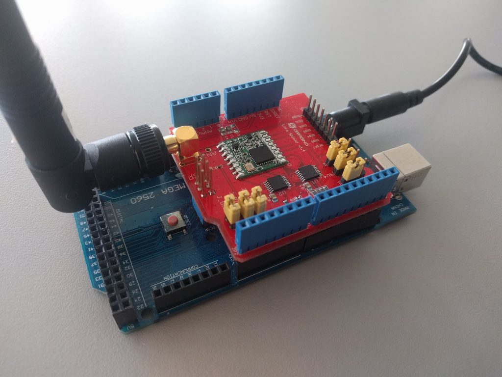 LoRa Sensor mittels Arduino und LoRa Shield | Stefans Blog